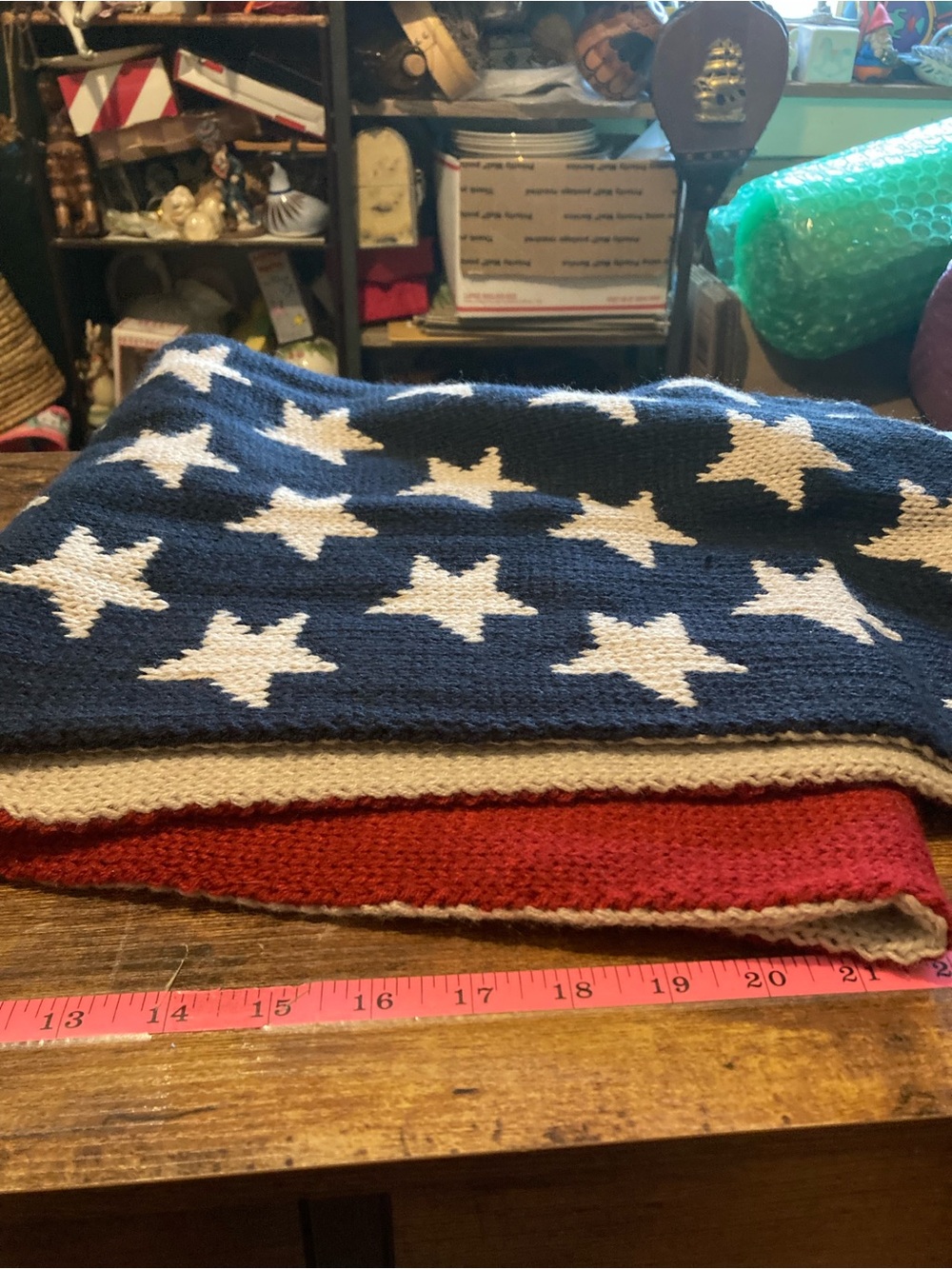 Do Everything in Love knit scarf